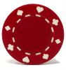 Poker Chips: Card Suits, 11.5 Gram / Heavy Weight, Red